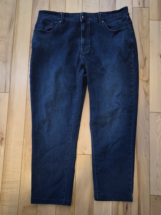 Ted Baker Denim - Ted Baker Women's Size 34 Navy Denim Jeans Shortened To Capris